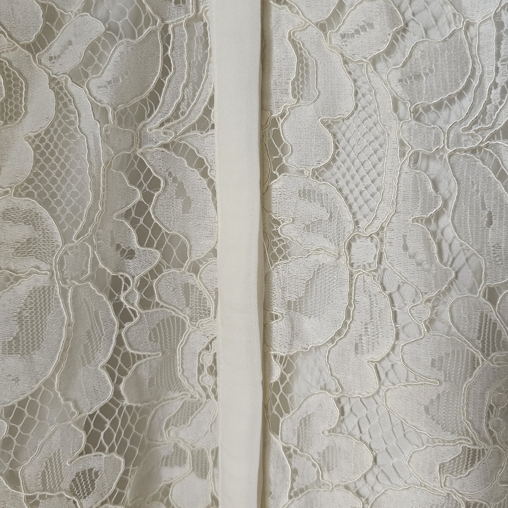 Chico's Lace Ruffle Top 1 Petite NWT - Picture 6 of 8